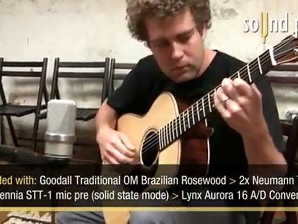 Neumann TLM102 Acoustic Guitar Recording, Classical