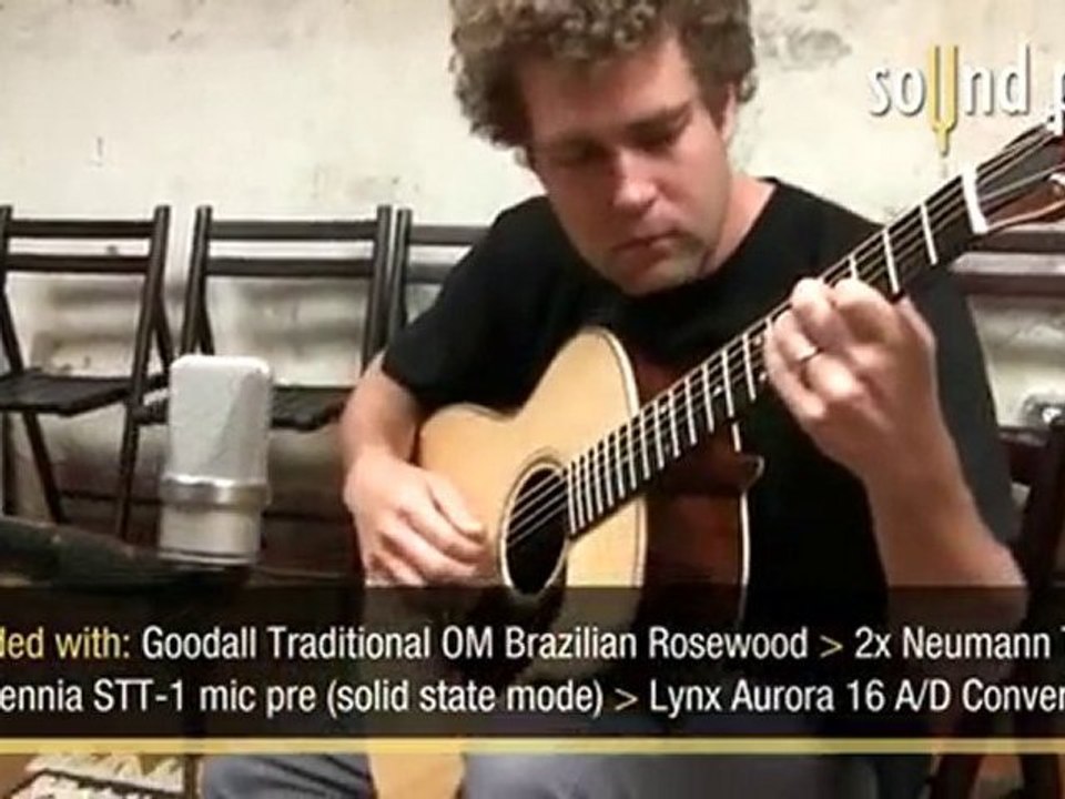 Neumann TLM102 Acoustic Guitar Recording