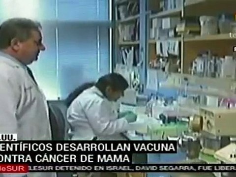 Científicos de EE.UU. desarrollan vacuna contra el cáncer