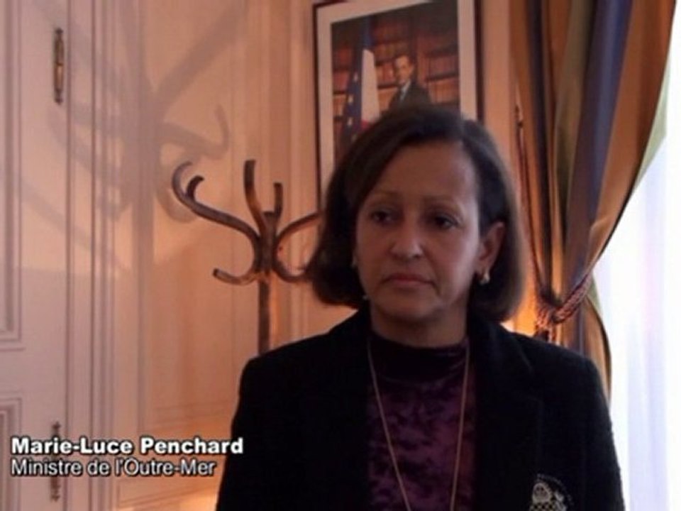 Fusion département-région en Outre-mer itw de M.L Penchard