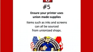 Canadian Union Screen Printing - Why Buy Union Made Clothing