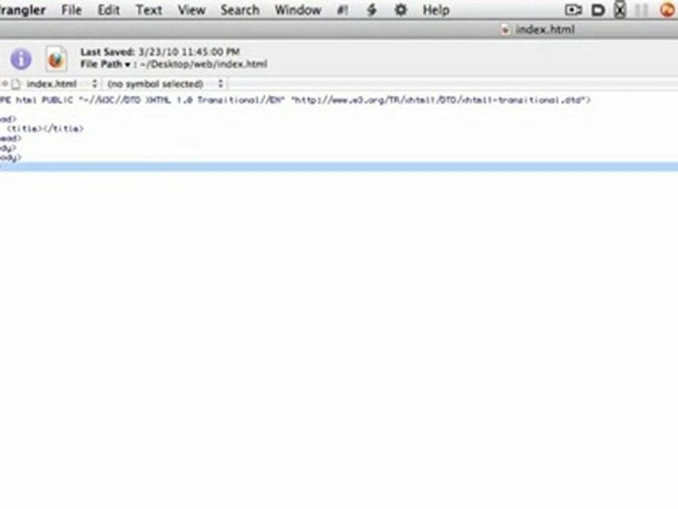 Web Programming 101 - Getting Started (Part 1b)