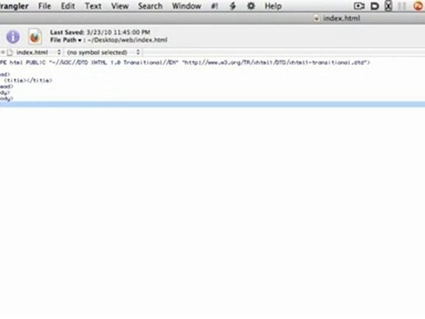Web Programming 101 - Getting Started (Part 1b)
