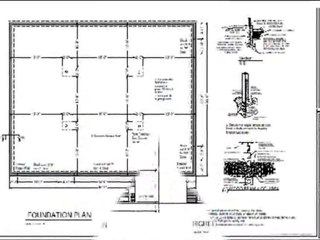 Custom 36 x 46 RV Garage Plans