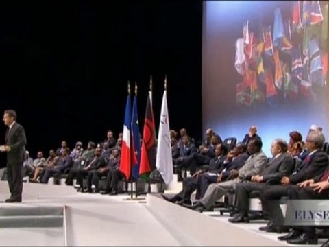 Séance de clôture du 25ème Sommet Afrique-France