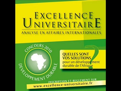 Remise du Prix Concours Excellence Universitaire 2010