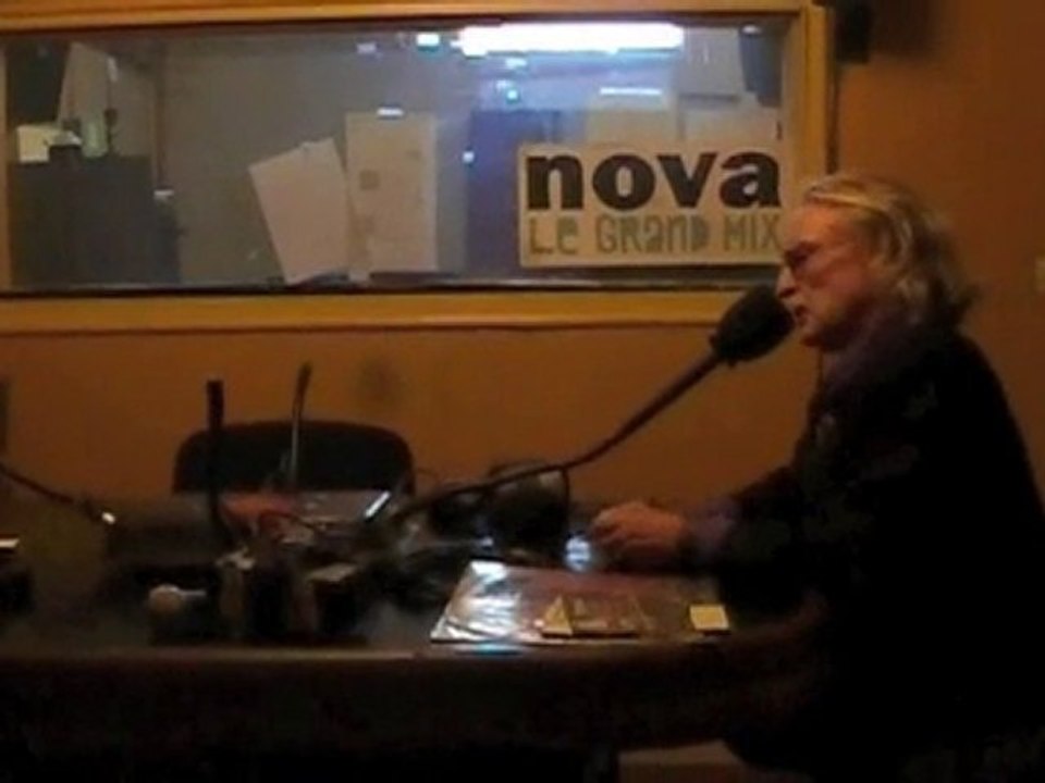 Christophe sur Radio Nova