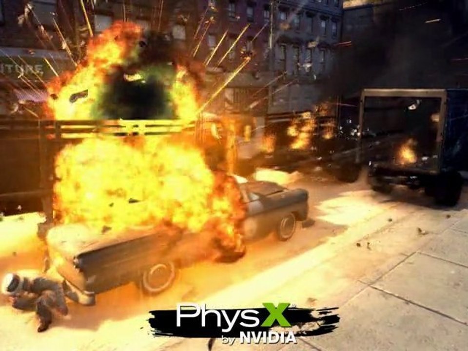 Mafia 2 -- physx trailer