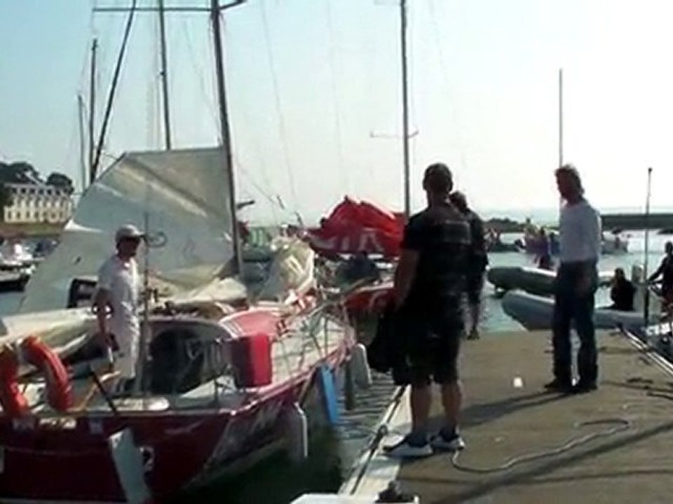 Trophée Marie-Agnès Péron - sortie du port