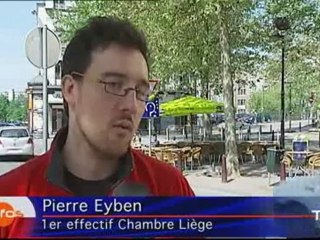 Front des Gauches : passage sur TéléVesdre, 2 juin 2010