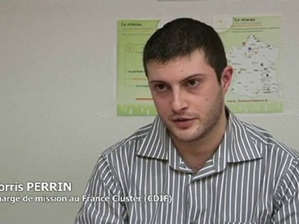 Témoignage de Boris Perrin,  France Cluster (CDIF)