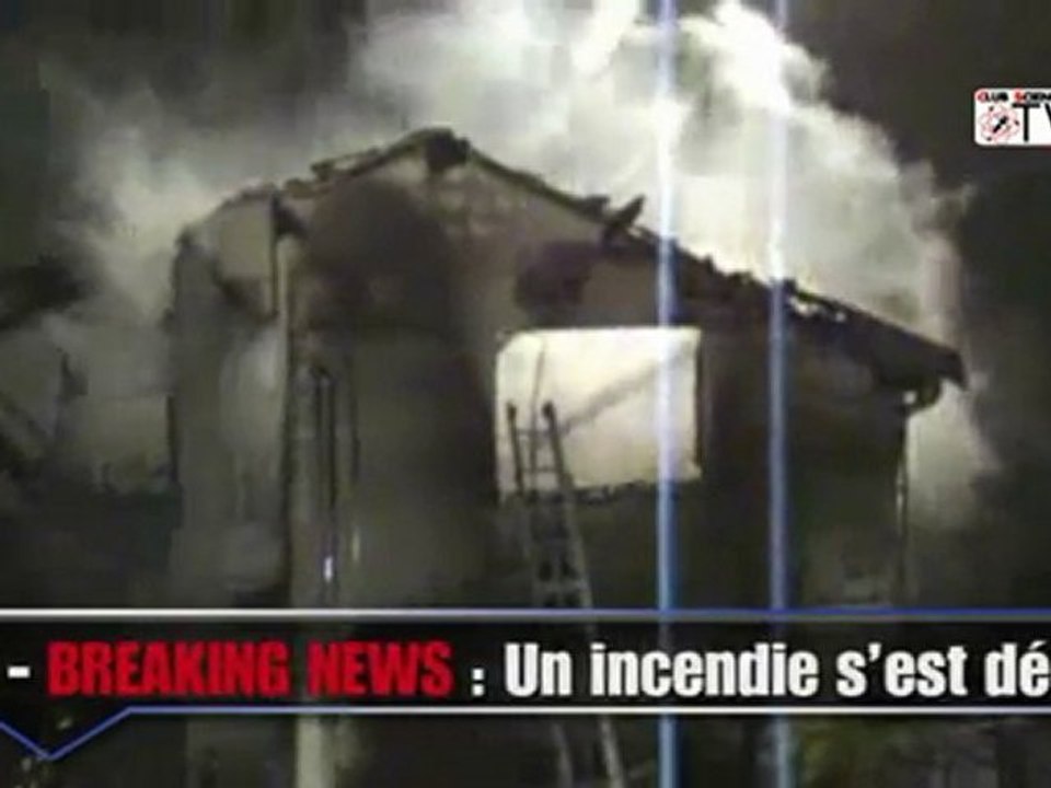 Flash Spécial - Un Incendie dans une menuiserie