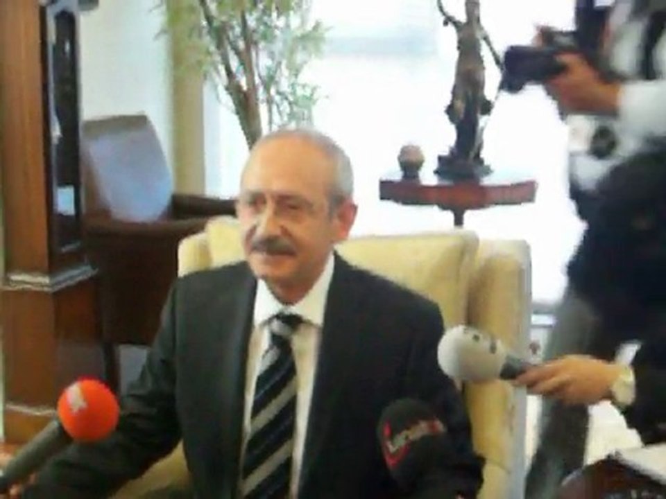 CHP Genel Merkez Genel Başkan Odasında İlk Dakikalar