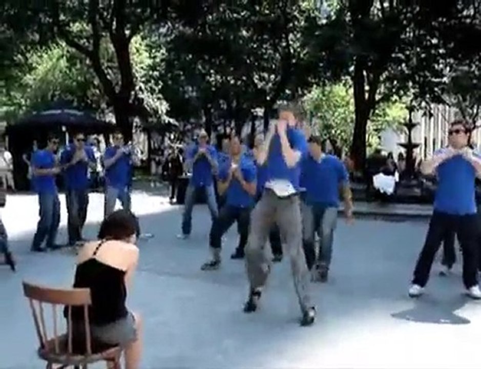 demande en mariage à madison square park