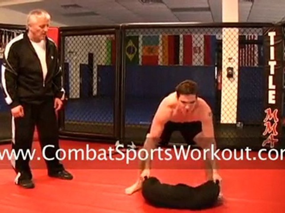 Sandbag Halo Exercise for Combat Sports