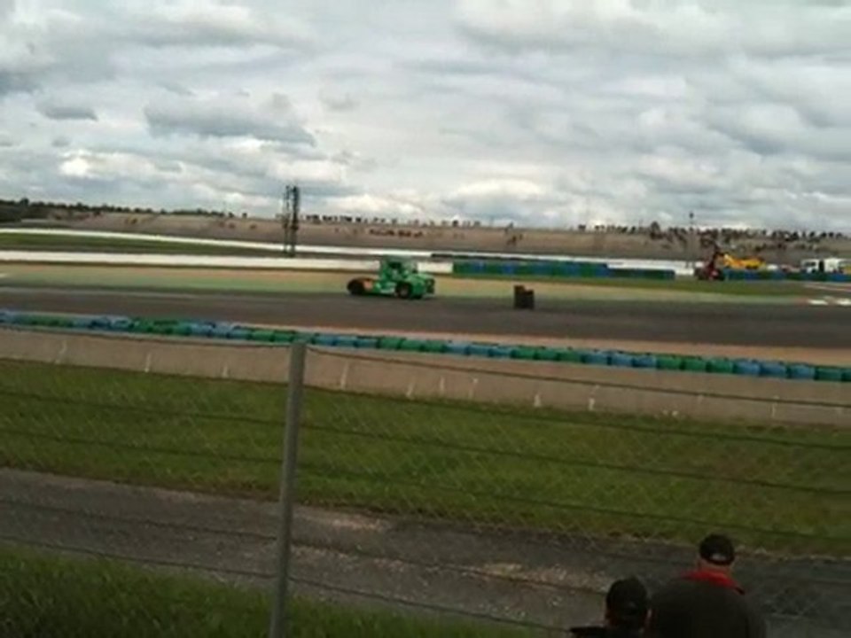 burn camion vert camions magny cours 2010 d1708