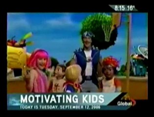Magnús Scheving appears on CKMI-TV (Canada 2006)