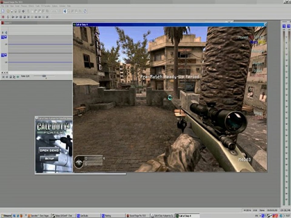 record sound cod4