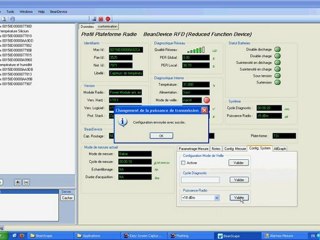 BeanAir Wireless Sensor Network - Configuration of the radio