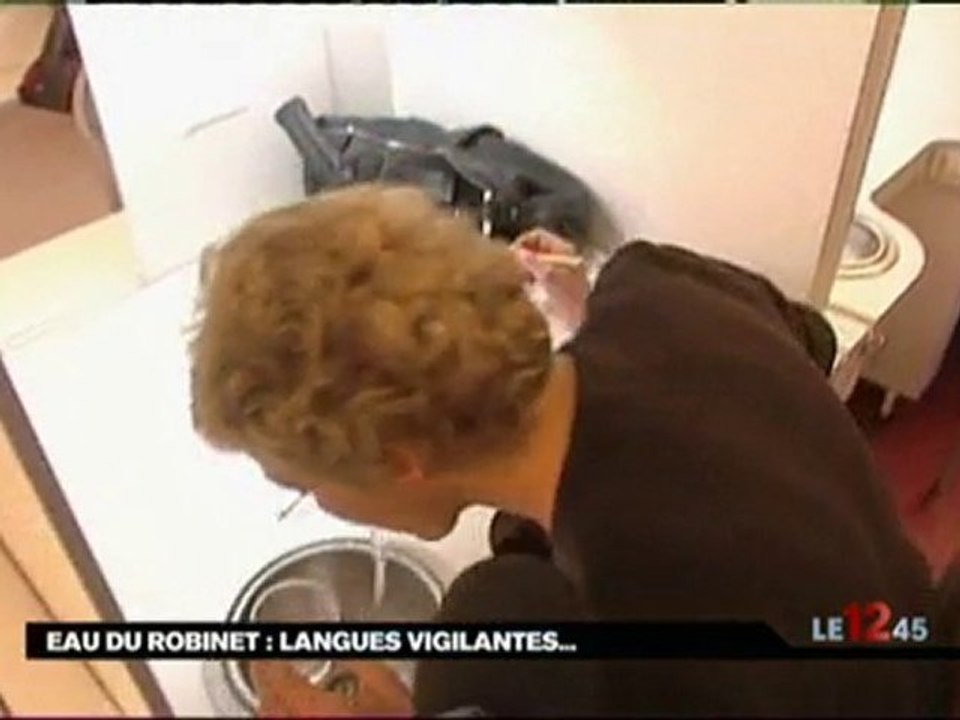 L'alcool non ! L'eau ferrugineuse oui !