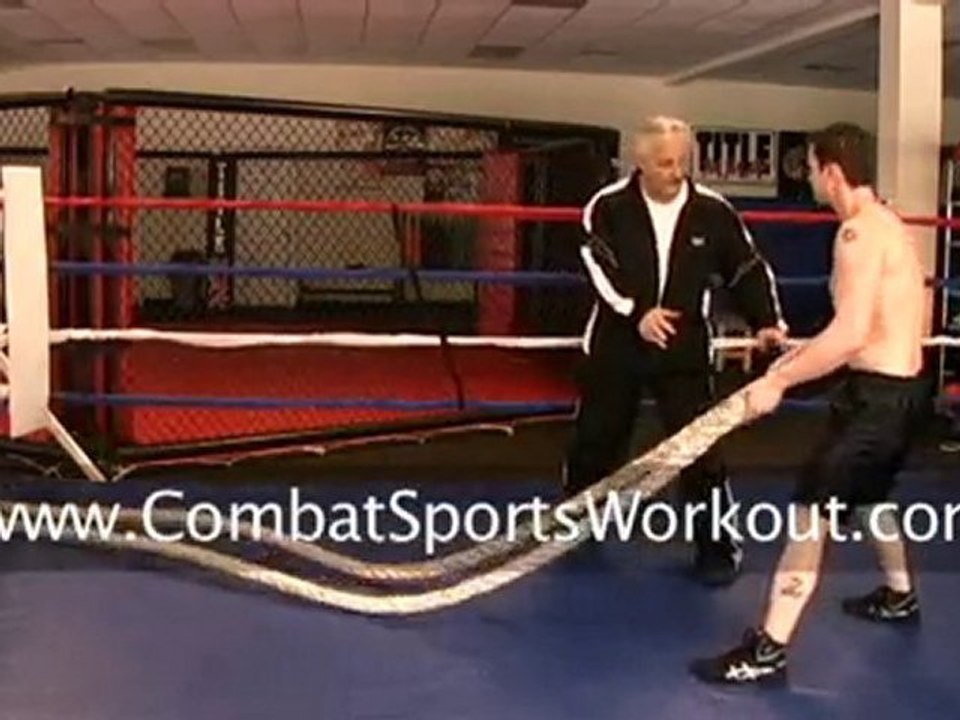 Battling Ropes Waves - Combat Sports Exercise