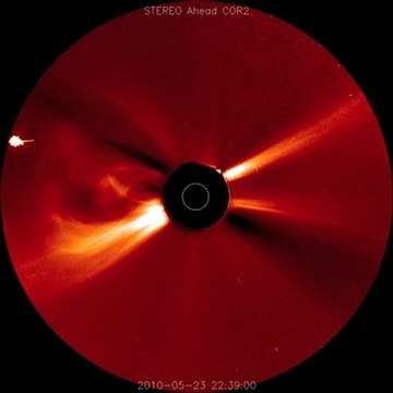 Grandes éruptions solaires
