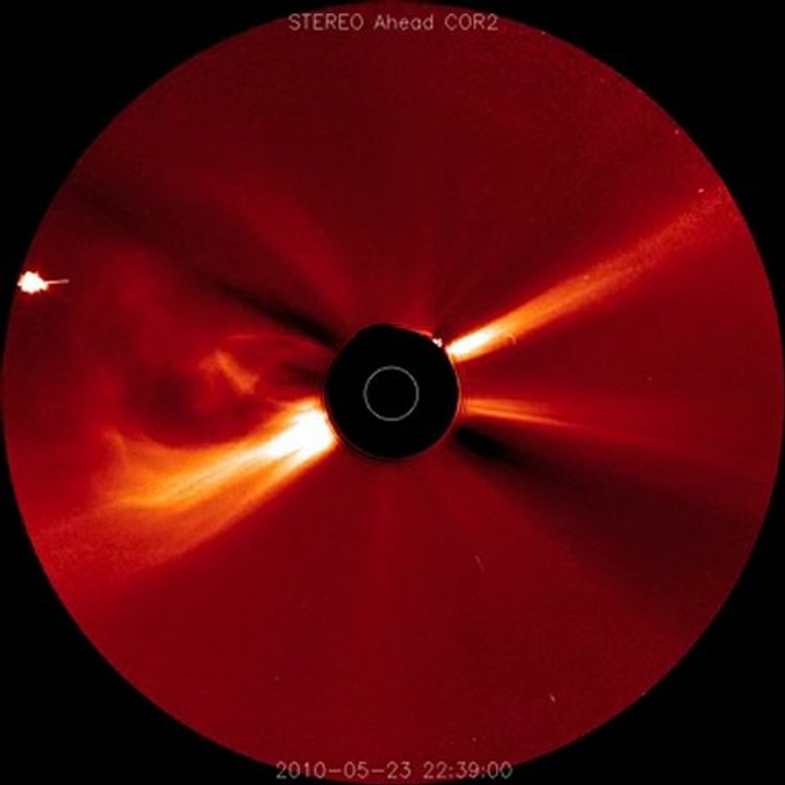 Grandes éruptions solaires