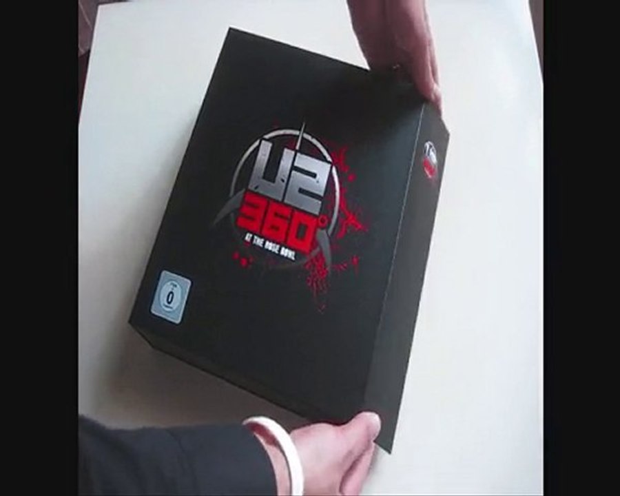 Unpacking U2 360° Live At Rose Bowl Super Deluxe Edition