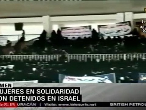 Mujeres yemenitas expresan solidaridad con activistas deteni