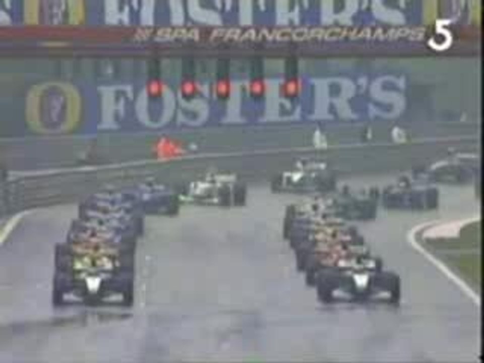 Massive F1 Accident