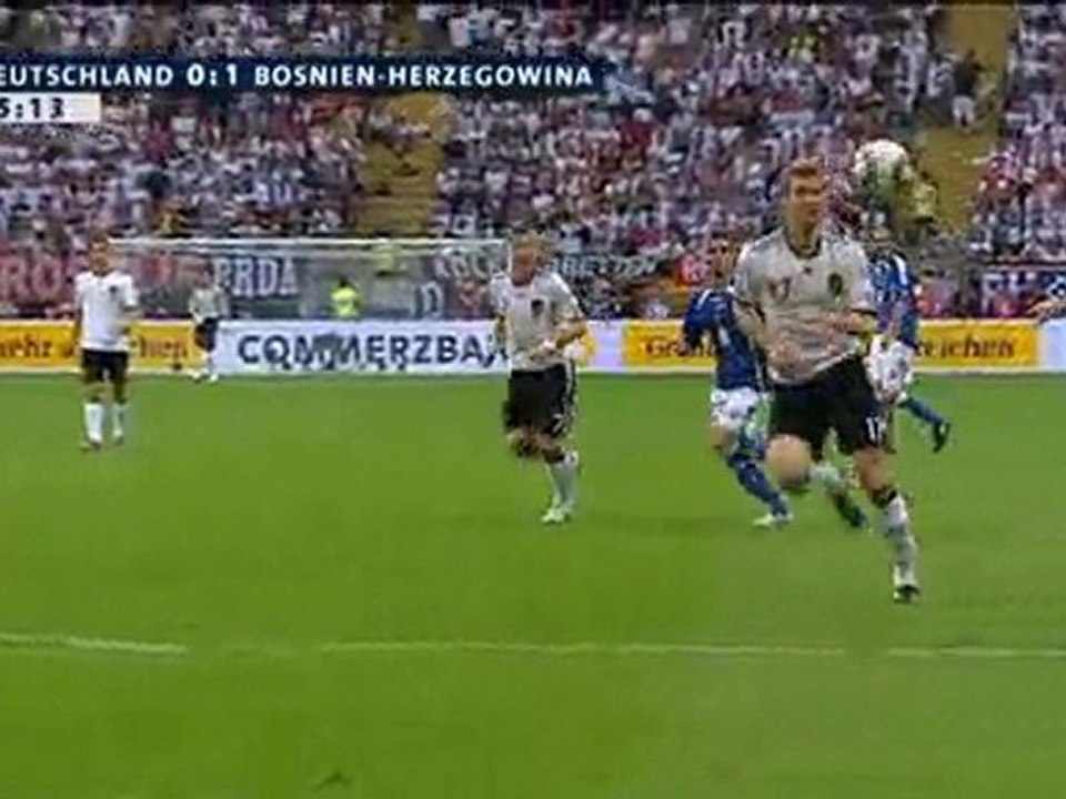 Deutschland vs Bosnien 0-1