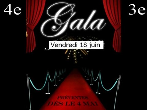 Gala de fin d'année - 4ème 3ème