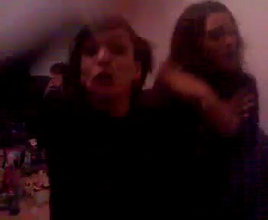 Glückliche Zelle Jenny privat auf einer Party