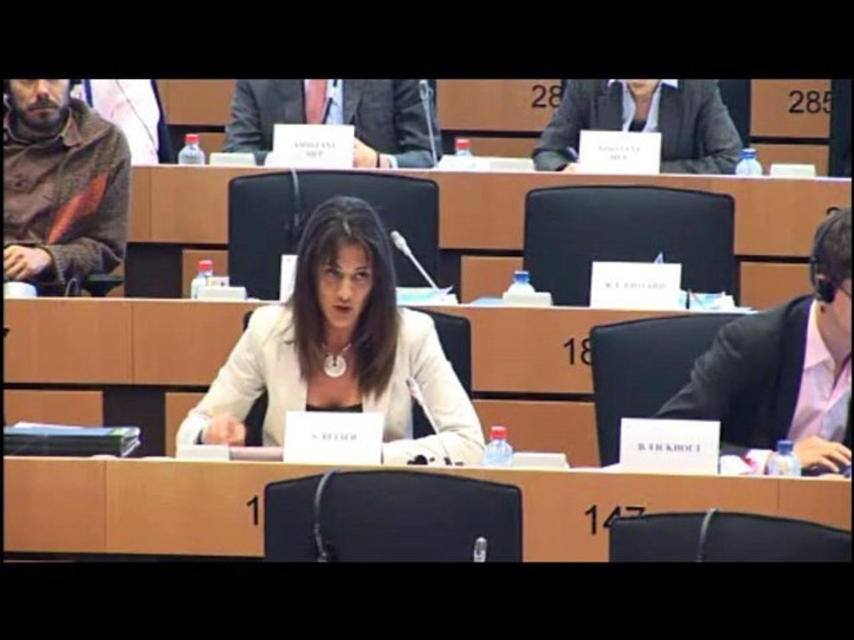 S. Bélier en commission environnement sur la biodiversité