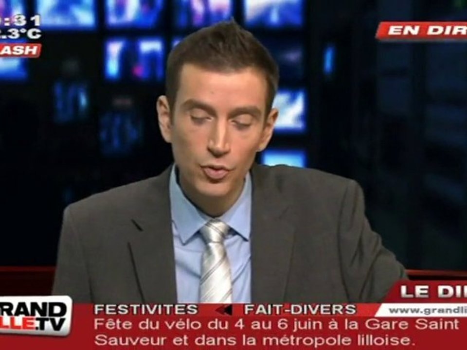 un centre commercial abandonné récupéré par le DAL (Lille)