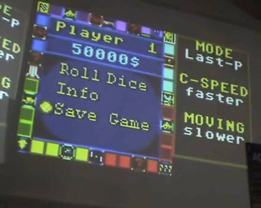 AC 2009 : présentation de Lynxopoly sur Atari Lynx