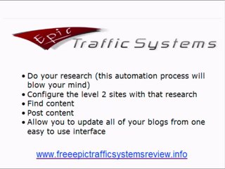 freeepictrafficsystemsreview.info Epic Traffic Systems revi