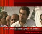 Congress General Secretary Rahul Gandhi in Ghaziabad(UP)30th