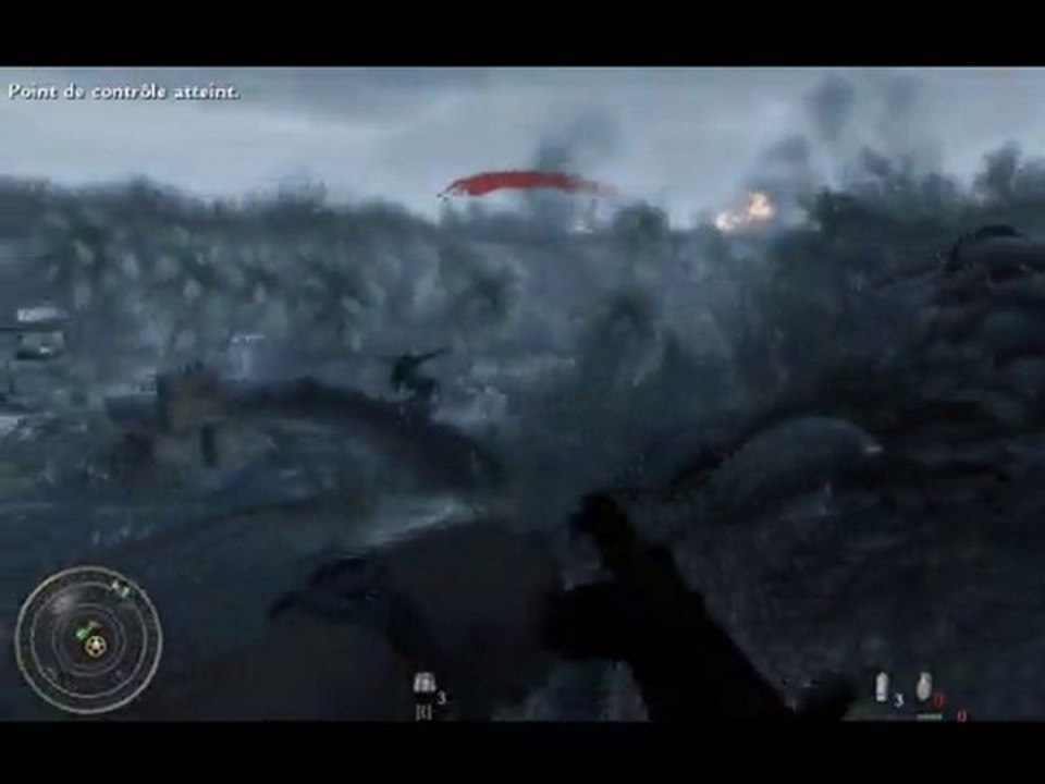 call of duty world at war mission 12 Allumette et chalumeau
