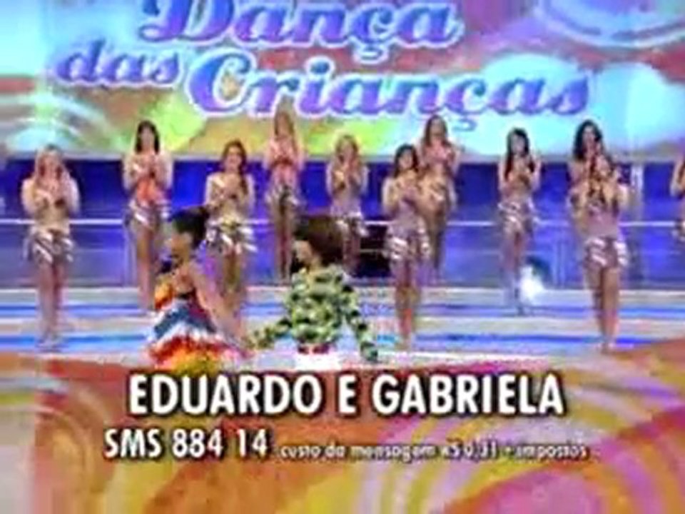 dança das crianças eduardo melo na final samba  de gafieira