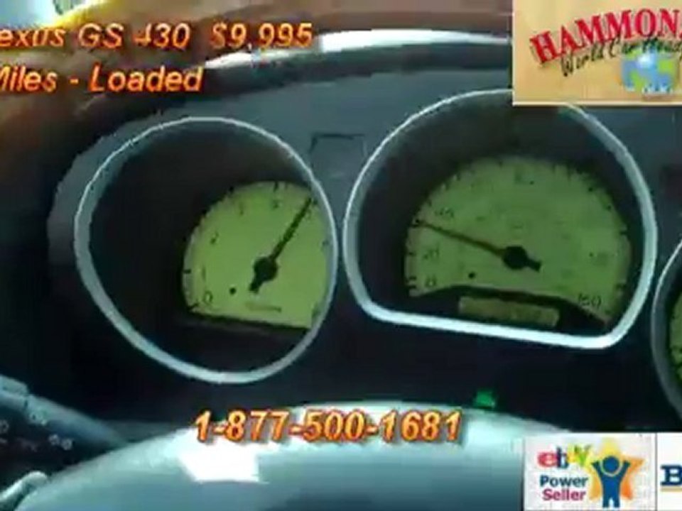 Used 2001 Lexus GS 430 For Sale In CT With Nav System