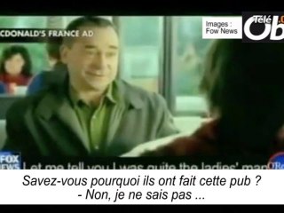 Spot McDo gay: O'Reilly compare les homosexuels à Al-Qaida