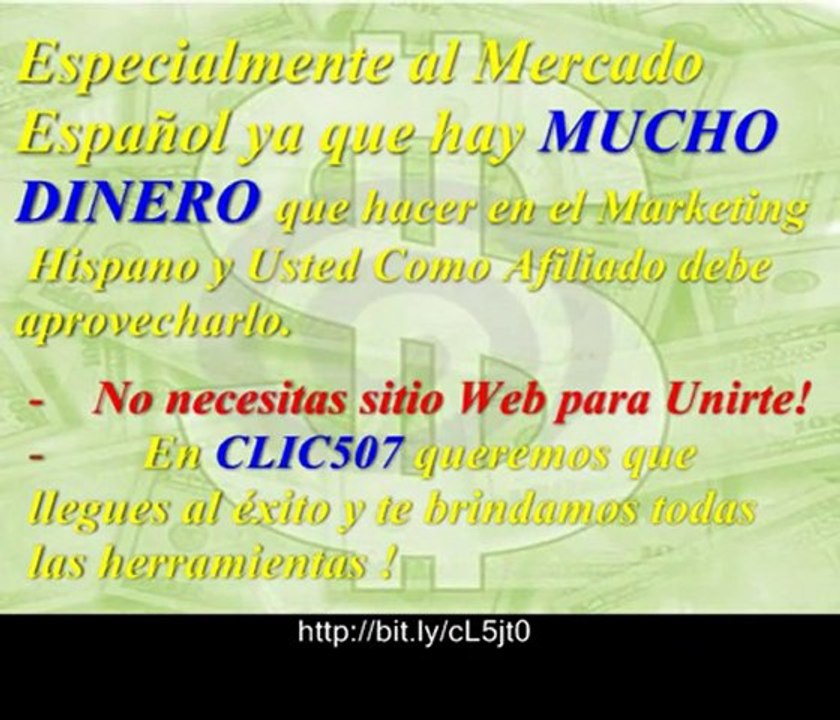 Gana Dinero Como Afiliado - Programas de Afiliados Clic507