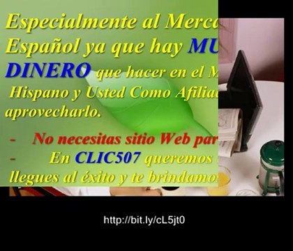 Ganar Dinero Como Afiliado - Programas de Afiliados Clic507