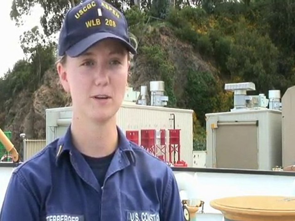 Coast Guard Cutter Aspen Departs for Gulf Oil Spill Support