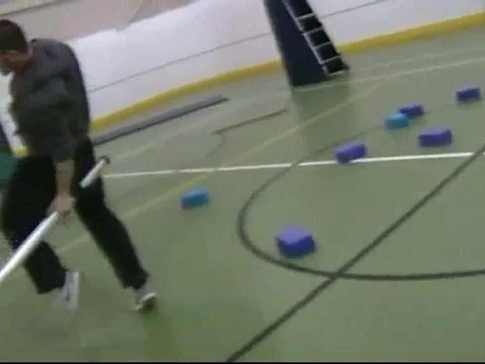 saut poteau faceplant