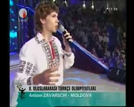 Bursada zaman Moldova final 8.Türkçe Olimpiyatı