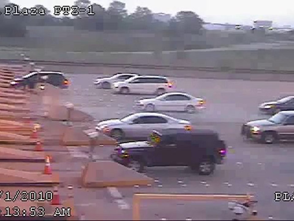 Conducteur ivre prend le péage