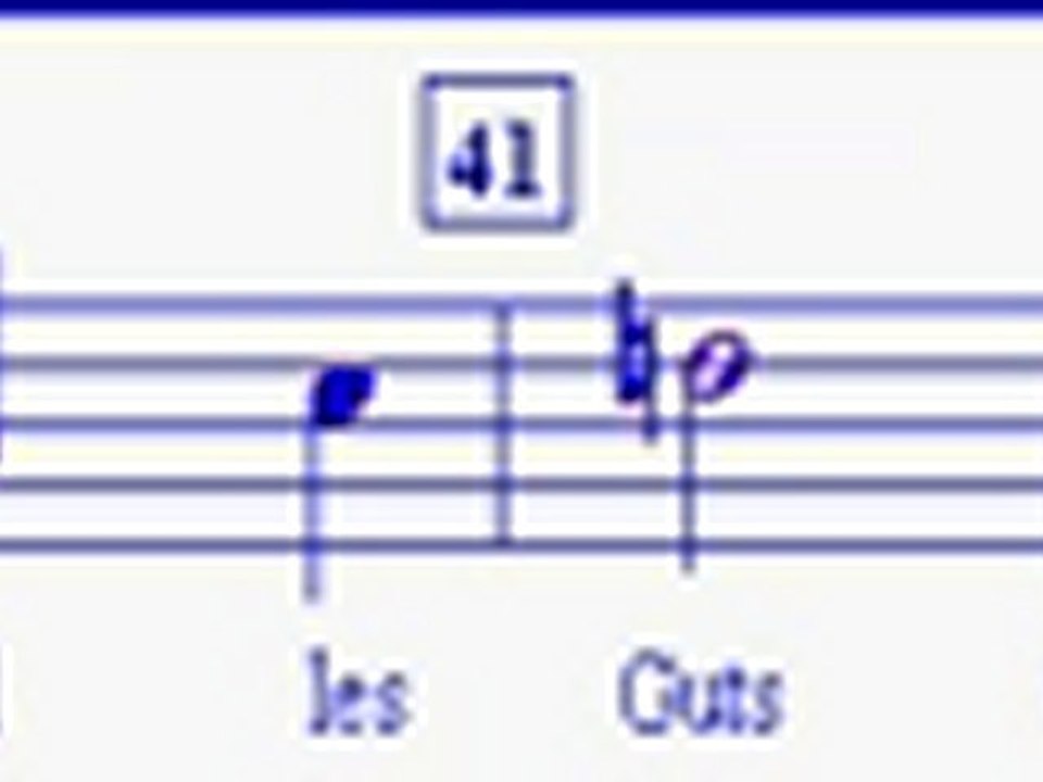 Nun danket alle Gott (JC Altnickol) basse mes 1 à 90