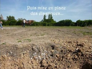 Quarré en loge-élastiques